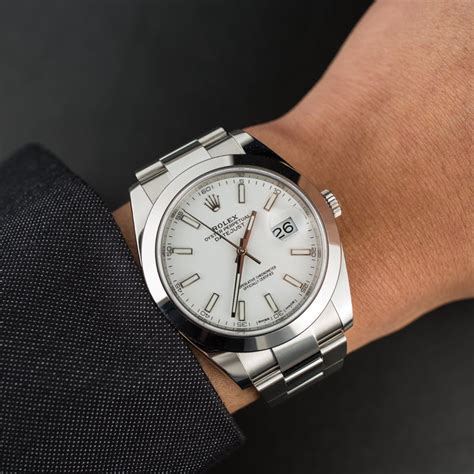 rolex 126300 white|rolex datejust 126300 price.